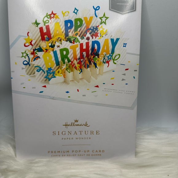 🧡10/$10 Hallmark Signature Happy Birthday Pop-Up Card - Picture 1 of 3